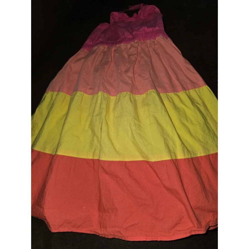 Gymboree pineapple punch halter dress size 5t